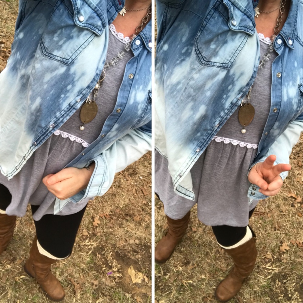 Denim size L